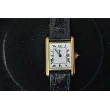 Vintage Ladies Cartier Wristwatch Keeping Time!