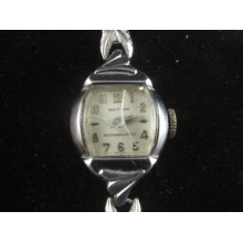 Vintage Ladies Waltham Wristwatch Running