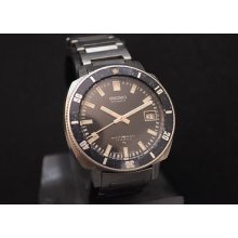 Vintage Men's Seiko Diver Pre Mas Automatic 7005-8052 With Original Bracelet