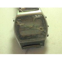 Vintage Movement Citizen Alarm Quartz For Repair