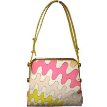 Vintage Pucci Silk Psychedelic Print Shoulder Bag c.1960