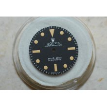 Vintage Rolex No Date Submariner 5513 Singer Dial