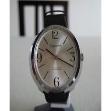 Vintage S. Steel Gigandet Swiss Made Mens Watch