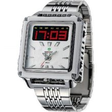 Weide Led Display Time/week Mens Sport Quartz Watch