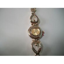 Western Style Geneva Gold Tone Fashion Watch