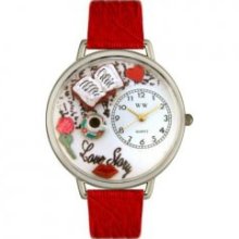 Whimsical Watches - U-0460003 - Whimsical Unisex Love Story Red