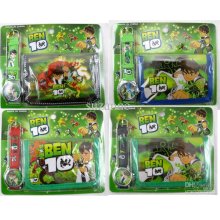 Wholesale 20 Pc Ben 10 Boy's Watches And Wallet Sets