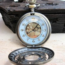 Wholesale -new Arrival Pocket Watch Blinds Shape Watch Fashion Gift