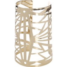 Wide Intricate Cutout Cuff