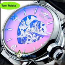 Women Mechanical Watches Brand Watch Wy8036