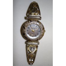 Women's Kathy Ireland Silver-toned Wristwatch