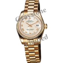 Women's Rolex Oyster Perpetual Lady-Datejust Watch - 179175_RoseRP