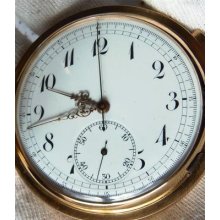 Wow Important Historic Imperial Russian Award Gold Repeater Chronograph Watch