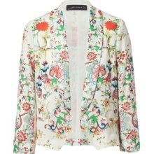 Zara Short Printed Blazer Xs-l Ref. 2441/745