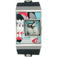 01The One Unisex Analog Josef Bauer Wrist Art watch #AN02M06