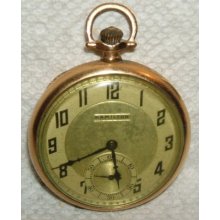 1927 Hamilton Lancaster Pa Pocket Watch With Gold Filled Case