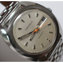 1970 Bulova Men's Swiss 17Jwl Automatic Dual Calendar Watch in Mint Condition