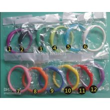 200pcs/lot Unisex Fashion Sports Watch Digital Anion Ion Jelly Candy