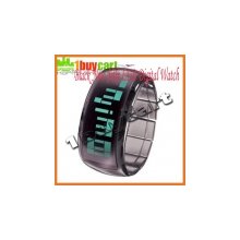 2011 black new jelly led digital watches odm unisex boxes christmas gi