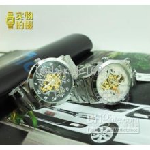 2012 Luxury Stainless Steel Semi-automatic Mechanical Watch Men's Wa