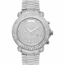 23.90ct All Diamond Joe Rodeo Watch BLING BLING