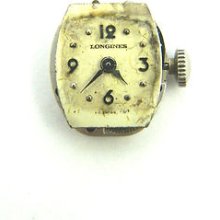 4u2fix Vintage Ladies Longines 4llv 17 Jewel 5 3/4 X 7 Ligne Broke Balance