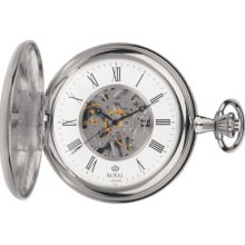 90005-01 Royal London Mens Mechanical Pocket Watch