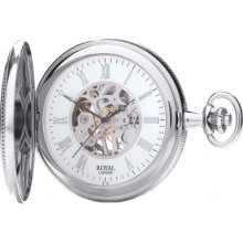 90029-01 Royal London Mens Mechanical Pocket Watch