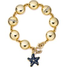 ABS by Allen Schwartz Cabochon Bracelet with Charm