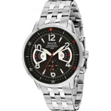 Accurist Mb1020b Mens Acctiv Chronograph Black Watch Rrp Â£125