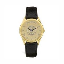 Air Force Mens Black Strap Watch - BLACK