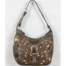 American West Tumbleweed Zip-Top Everyday Hobo Bag