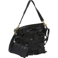 AmeriLeather Junior Hawk Leather Handbag Black - AmeriLeather Leather Handbags