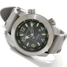 Android Men's Octopuz Quartz Stainless Steel Rubber Strap Watch GREY