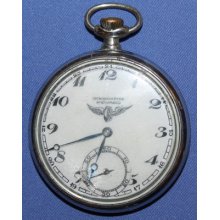 Antique Deco Movado Chronometer Swiss Pocket Watch