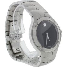 Authentic Movado Sports Edition Stainless Steel Mens Watch Model 84.g1.1892 Se