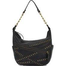 Bandana Crossroads Zip-Top Hobo - Black