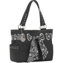 Bandana Signature Carry-All Tote - Black