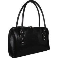 Barberini's Fine Italian Leather Evening Handbag in Black ...