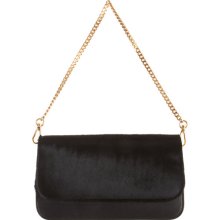 Barneys New York Ponyhair Evening Bag - Black