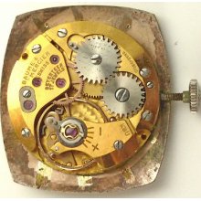 Baume & Mercier Eta 2412 Mechanical - Running Movement -sold 4 Parts/repair