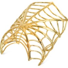 Bernard Delettrez Designer Bracelets, Giant Spiderweb Bronze Cuff Bracelet