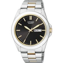 BF0584-56E - Citizen Quartz Elegant Calendar Dual Tone Mens Watch