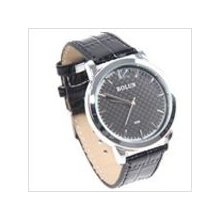 Black Dial - Accurate Scales Synthetic Leather Band Unisex Quartz Watch