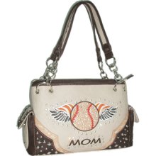 Bling Basketball Mom Purse/bag W Clear Rhinestones