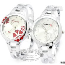 Brand New Color Bracelet Watch Kimio Quartz Watch Steel Bracelet Lad