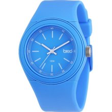 Breo Zen Women's Quartz Watch With Blue Dial Analogue Display And Blue Plastic Or Pu Strap B-Ti-Zen4