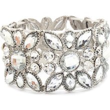 Bridal Wedding Jewelry Multi Shapes Teardrop Fashion Stretch Bracelet