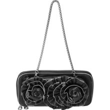 Brinley Co Floral Detail Clutch