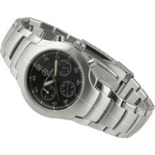 Brunico Stainless Steel Watch (Black Face) Promotional